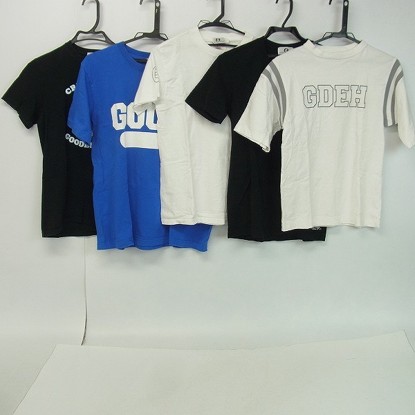 実際に弊社で買取させて頂いたGOOD ENOUGH/グッドイナフ CREAM BEEE等 プリントTシャツ 5点セット