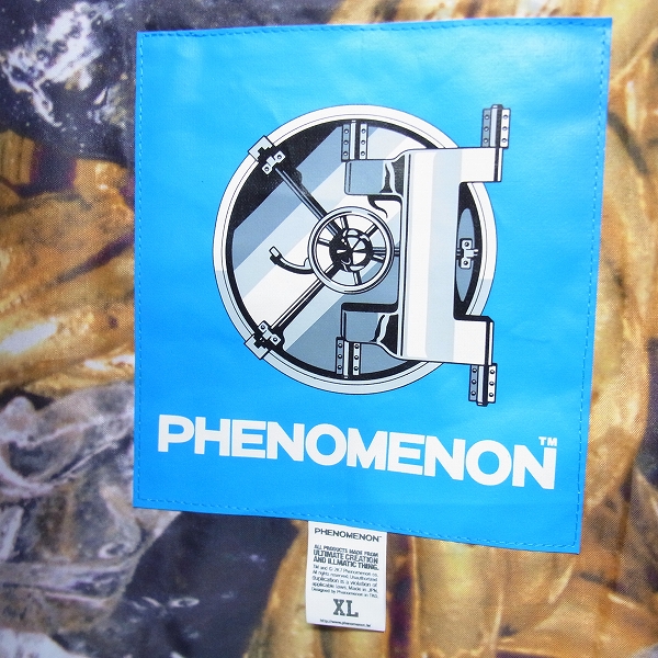 実際に弊社で買取させて頂いたPHENOMENON/フェノメノン MA1デザインプリントフライトジャケット/XLの画像 3枚目