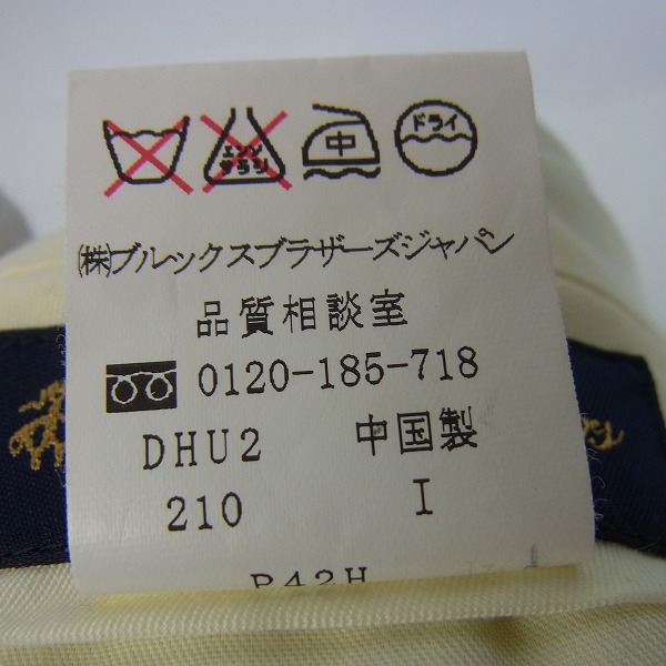実際に弊社で買取させて頂いたBrooks Brothers/ブルックスブラザーズ スラックス パンツ/34の画像 4枚目