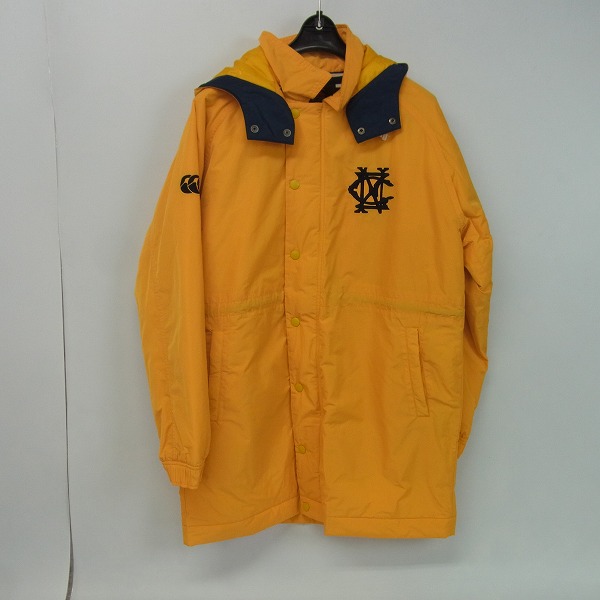 実際に弊社で買取させて頂いたCANTERBURY/カンタベリー バックロゴ 中綿ベンチコート/M