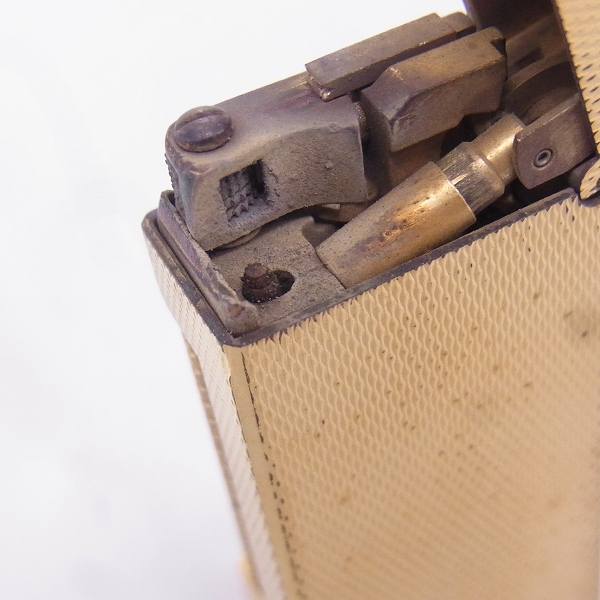 実際に弊社で買取させて頂いたdunhill/ダンヒル サイドローラーガスライター ゴールドの画像 3枚目