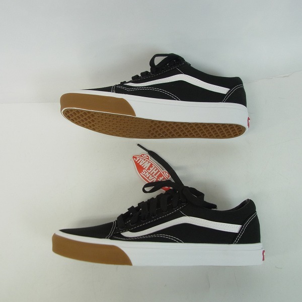 実際に弊社で買取させて頂いた【未使用】VANS×EDIFICE/バンズ×エディフェス 限定 OLD SKOOL GUM BUMPER/オールドスクール/27.0の画像 3枚目