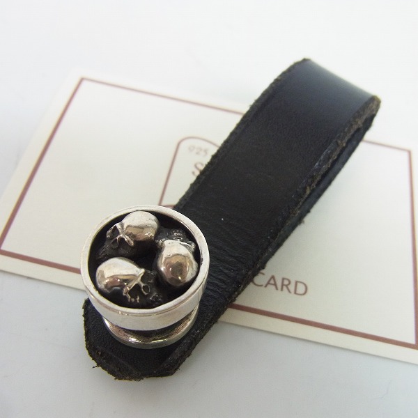 実際に弊社で買取させて頂いた【証明書】STANLEY GUESS/スタンリーゲス ベルトループ 3スカルポスト