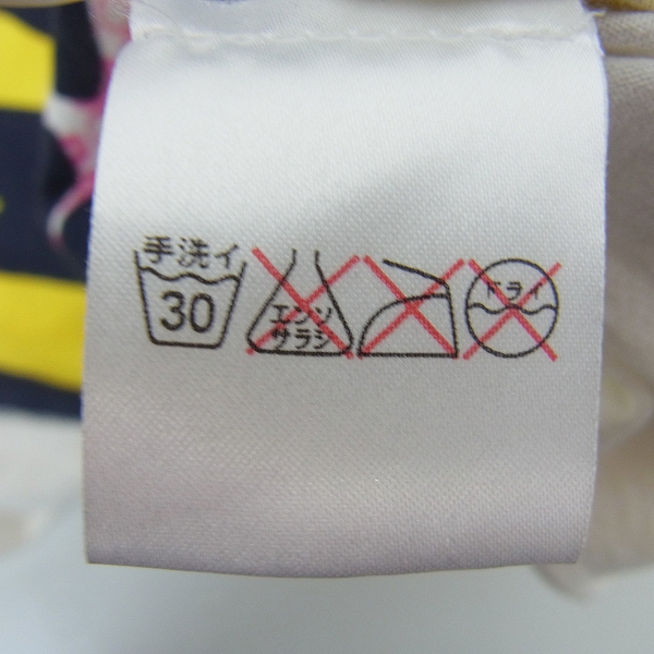 実際に弊社で買取させて頂いたlucien pellat-finet/ルシアンペラフィネ ガールプリント スカル総柄 カットソー/Tシャツ Mの画像 3枚目