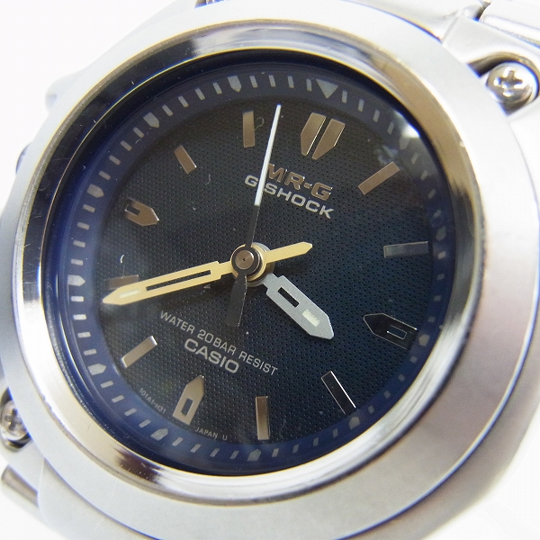 実際に弊社で買取させて頂いたG-SHOCK/Gショック MR-G/アナログ フルメタル MRG-120-2Aの画像 1枚目