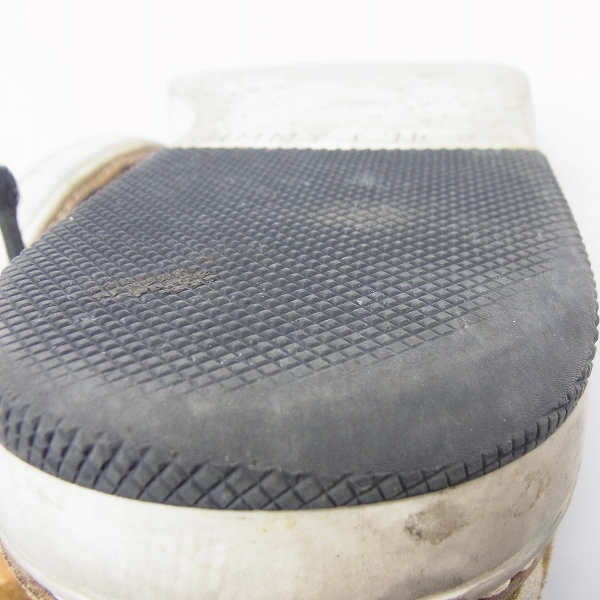 実際に弊社で買取させて頂いたJIMMY CHOO/ジミーチュウ チャッカスウェードブーツ/スエード/42の画像 4枚目