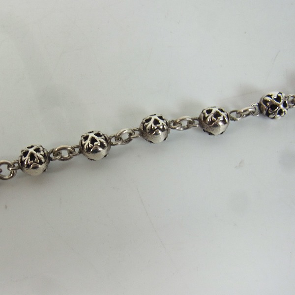 実際に弊社で買取させて頂いた【ギャラ付き】A&G/エー&ジー クロスボール ウォレットチェーン 2クリップ カスタムの画像 3枚目