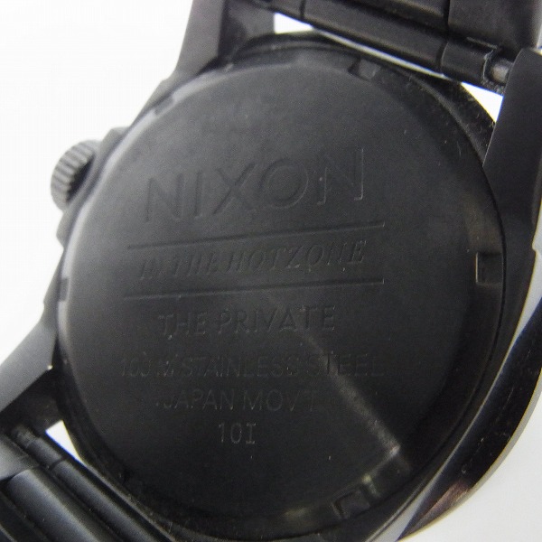 実際に弊社で買取させて頂いたNIXON/ニクソン PRIVATE SS プライベート/腕時計/クウォーツ 【動作未確認】の画像 3枚目