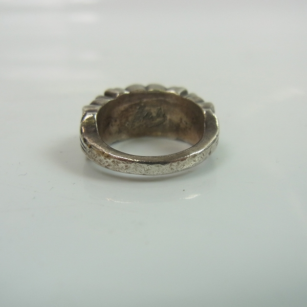 実際に弊社で買取させて頂いたSTANLEY GUESS/スタンリーゲス キングスフィリグリーリング 8.5号の画像 3枚目