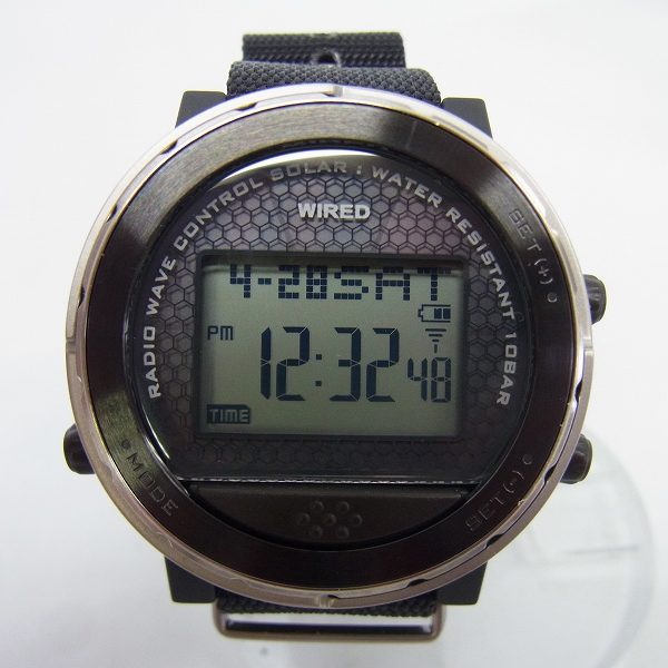 SEIKO WIRED × honeyee.com ソーラー 電波腕時計 - 腕時計(デジタル)