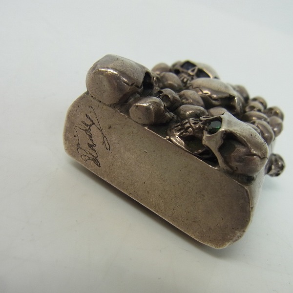 実際に弊社で買取させて頂いたSTANLEY GUESS/スタンリーゲス マルチスカルZIPPOw/ストーンアイズ/ラージ の画像 2枚目