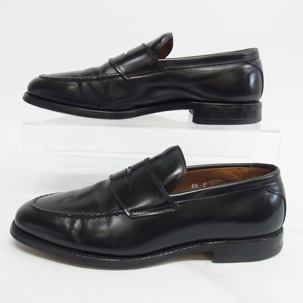 実際に弊社で買取させて頂いたAllen Edmonds/アレンエドモンズ コイン/ペニーローファー ブラック 2804/8.5の画像 3枚目