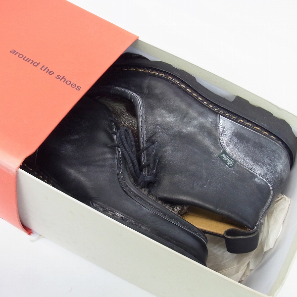 実際に弊社で買取させて頂いたPARABOOT/パラブーツ MUCY/ミューシー フォック 24623/8Fの画像 6枚目