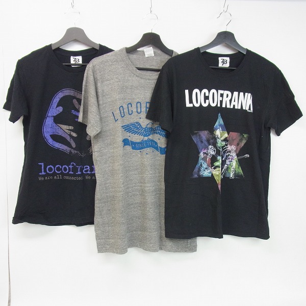 実際に弊社で買取させて頂いたlocofrank/ロコフランク REGARD 15th anniversary バンドTシャツ 6点セットの画像 2枚目