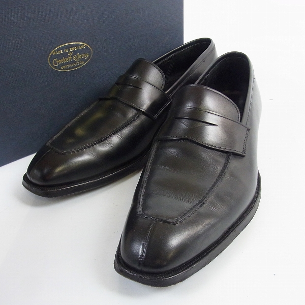 実際に弊社で買取させて頂いたCROCKETT&JONES/クロケット&ジョーンズBANBURY コインローファー/8E