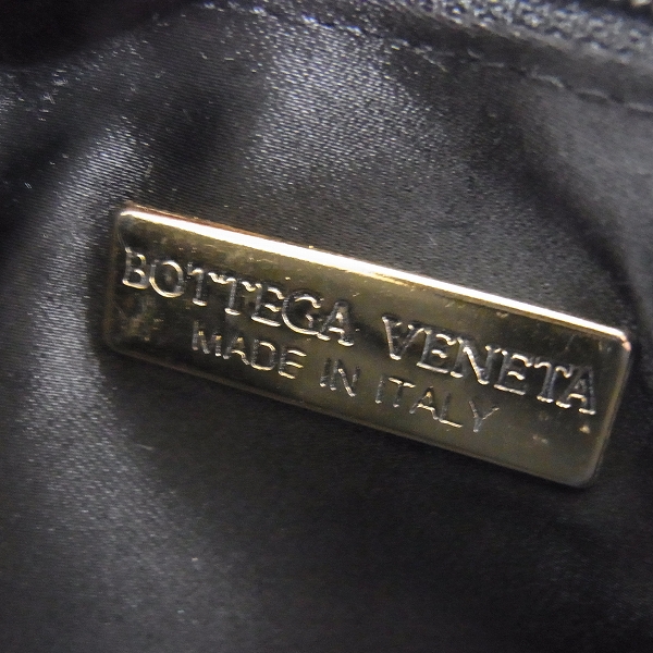 実際に弊社で買取させて頂いたBOTTEGA VENETA/ボッテガヴェネタ イントレチャート サテン ミニショルダーバッグ 鏡付き/ミラーの画像 4枚目