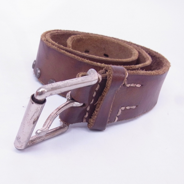 実際に弊社で買取させて頂いたMIHARAYASUHIRO/ミハラヤスヒロ レザーベルト