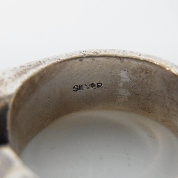 実際に弊社で買取させて頂いたTHIRTEEN DESIGNS/サーティーンデザインズ ツインズアコースティック ダブルマッドフェイスリング/19号の画像 5枚目