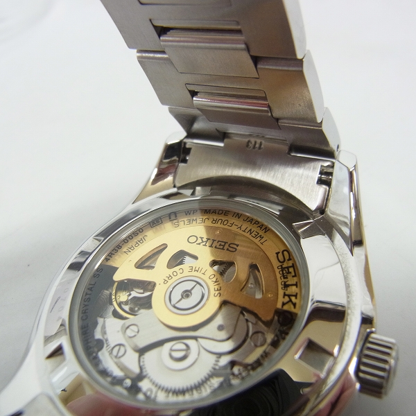 実際に弊社で買取させて頂いたSEIKO/セイコー PRESAGE/プレサージュ メカニカル SARY053の画像 3枚目