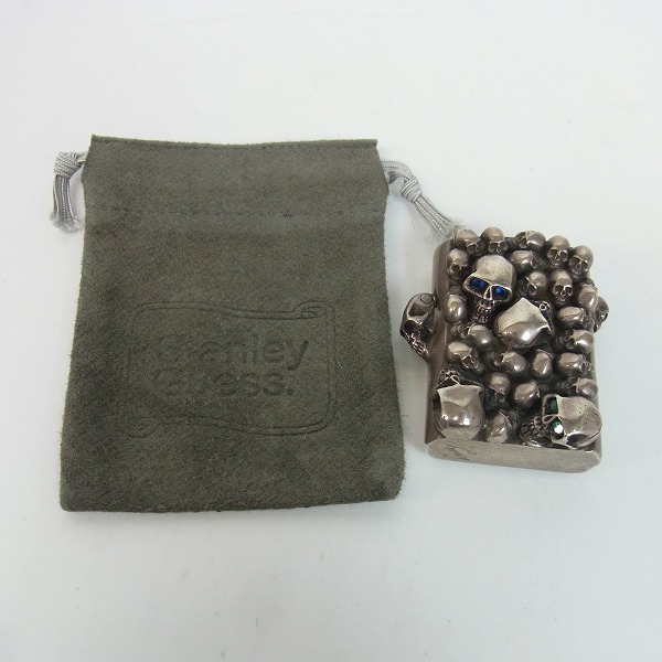 実際に弊社で買取させて頂いたSTANLEY GUESS/スタンリーゲス マルチスカルZIPPOw/ストーンアイズ/ラージ の画像 9枚目