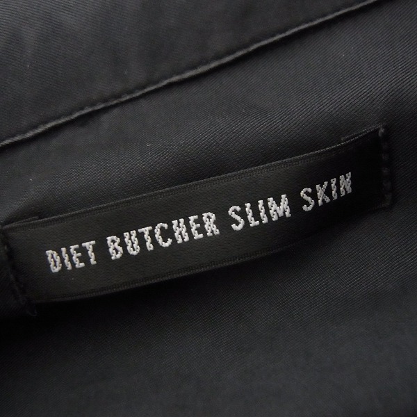 実際に弊社で買取させて頂いたDIET BUTCHER SLIM SKIN/ダイエットブッチャースリムスキン 16FW ビッグシルエットシャツ D163S268の画像 2枚目