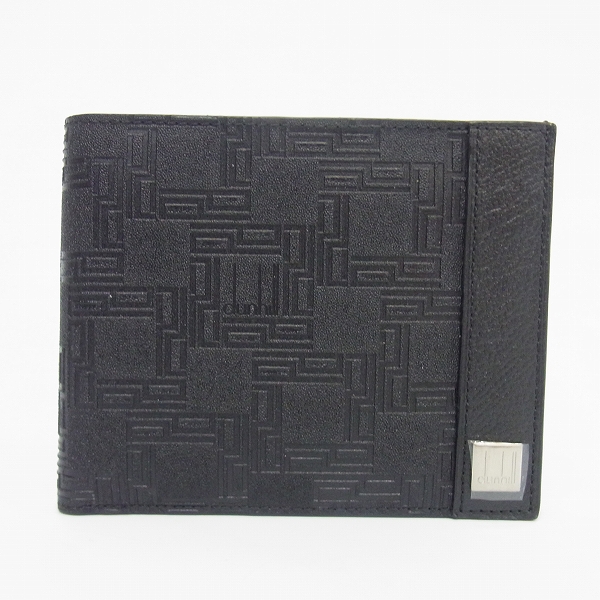 実際に弊社で買取させて頂いたdunhill/ダンヒル 型押し総柄 二つ折り財布