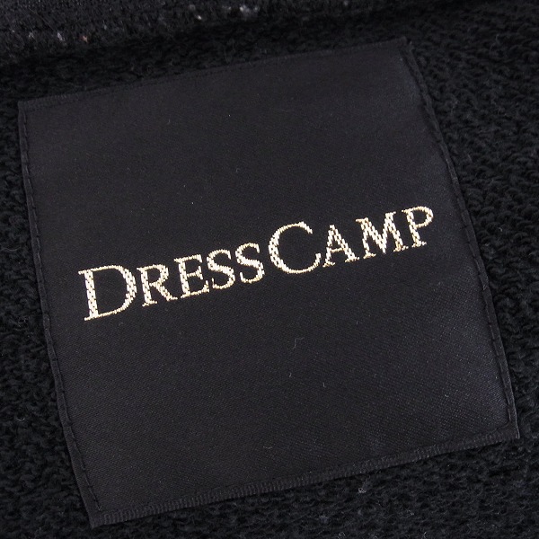 実際に弊社で買取させて頂いたDRESS CAMP/ドレスキャンプ 袖ラインストーン フードジップパーカー 46の画像 2枚目