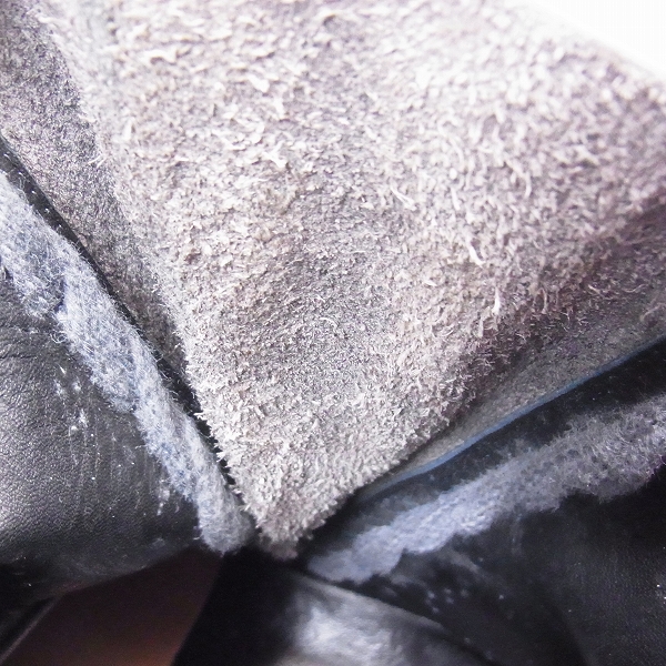 実際に弊社で買取させて頂いたMIHARAYASUHIRO/ミハラヤスヒロ ドレープリボンブーツ 25.5の画像 7枚目