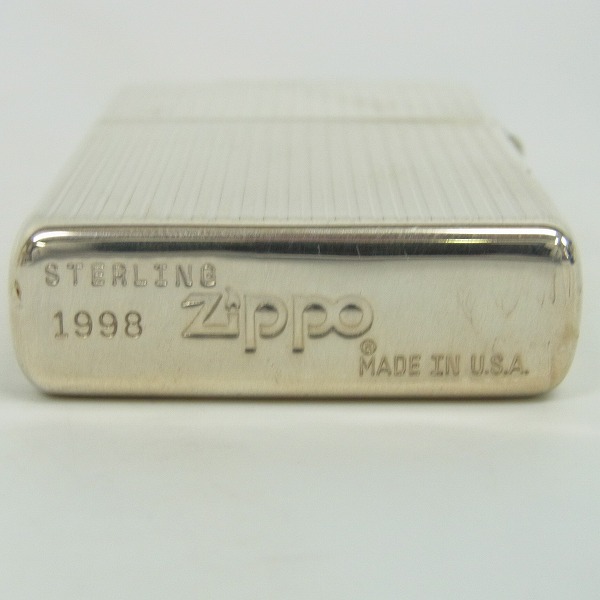 ZIPPO/ジッポー STERLING SILVER/スターリングシルバー エンジンターン