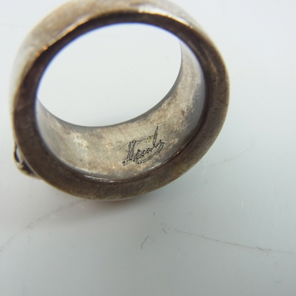 実際に弊社で買取させて頂いたSTANLEY GUESS/スタンリーゲス スカルVバンドリング 15.5号の画像 5枚目