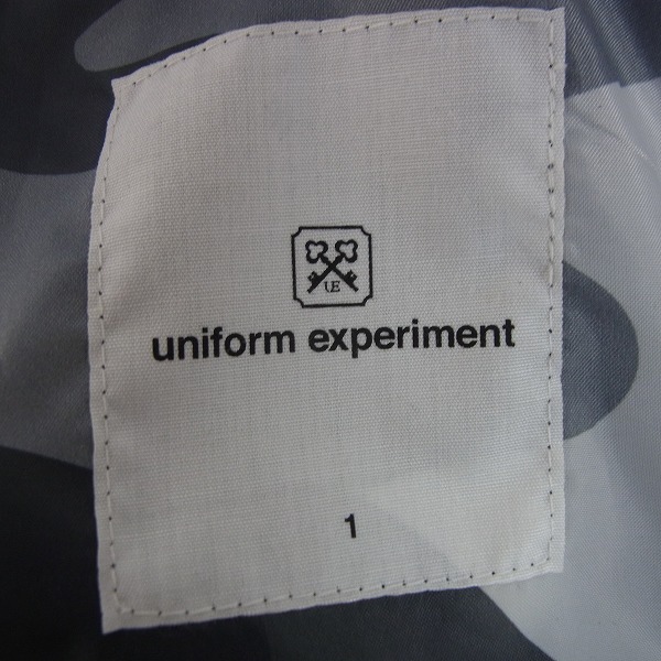 実際に弊社で買取させて頂いたuniform experiment JAMES GROSE/ジェームスグロース スタッズ ダブルライダース UE-170008/1の画像 3枚目