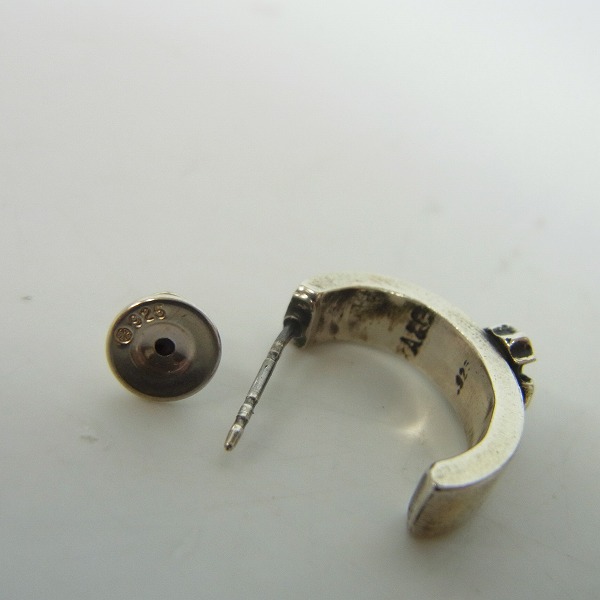 実際に弊社で買取させて頂いたA&G/エーアンドジー クロスフープピアス 2点セットの画像 1枚目