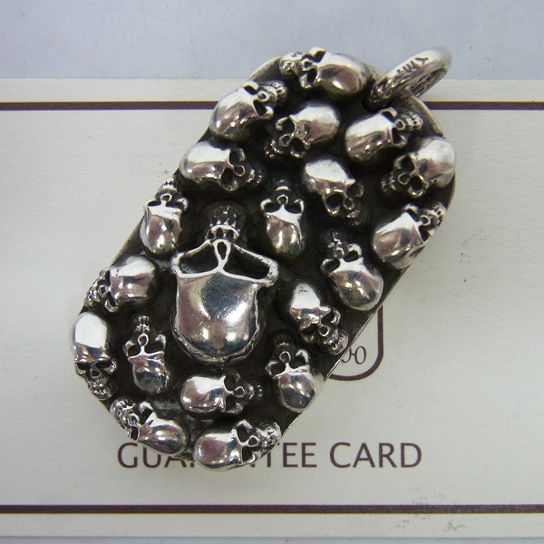 実際に弊社で買取させて頂いた【ギャラ付】STANLEY GUESS/スタンリーゲス マルチスカル/ウッド ドッグタグラージ 