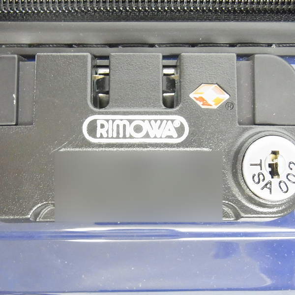 実際に弊社で買取させて頂いたRIMOWA/リモワ 857.52 SALSA/サルサ 2輪キャビントローリー 35Lの画像 6枚目