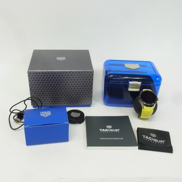 実際に弊社で買取させて頂いたTAG Heuer/タグホイヤー CONNECTED/コネクテッド スマートウォッチ Android対応 SAR8A80の画像 5枚目