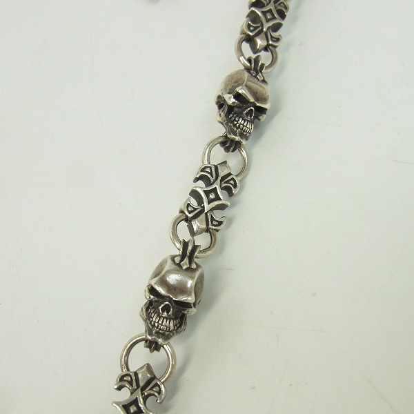 実際に弊社で買取させて頂いた【ギャラ有】CRAZY PIG/クレイジーピッグ SKULL FOR SKULL ウォレットチェーン #415の画像 5枚目