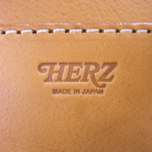 実際に弊社で買取させて頂いたHERZ/ヘルツ Lax Ruck/ラックスリュック レザー/本革 デイパック R-143-Wの画像 4枚目