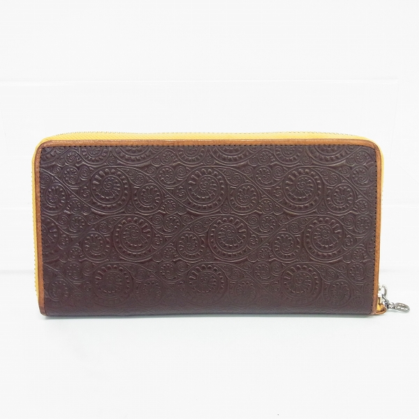 実際に弊社で買取させて頂いたGARNI/ガルニ Vine 長財布 ブラウン GL10011の画像 1枚目