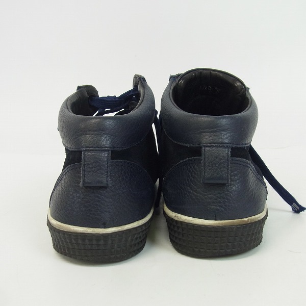 実際に弊社で買取させて頂いた【観賞用】JIMMY CHOO/ジミーチュウ ハイカットレースアップレザースニーカー/42の画像 1枚目