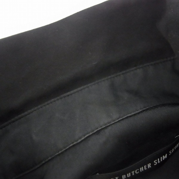 実際に弊社で買取させて頂いたDIET BUTCHER SLIM SKIN/ダイエットブッチャースリムスキン 16FW ビッグシルエットシャツ D163S268の画像 6枚目
