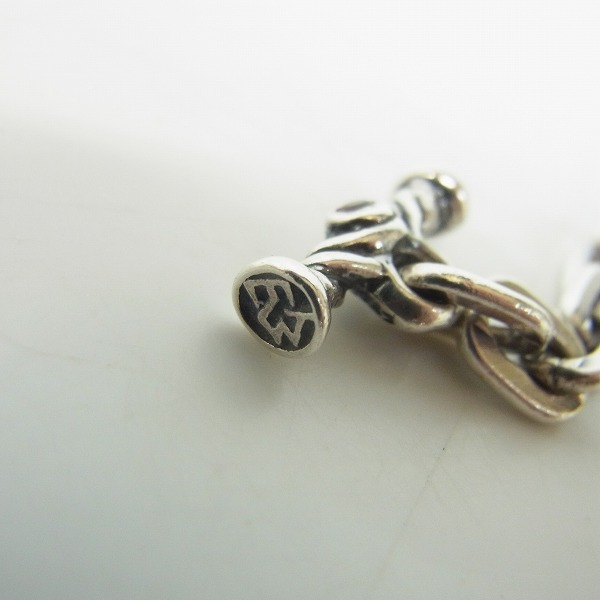 実際に弊社で買取させて頂いたTRAVIS WALKER/トラヴィスワーカー オーバルリンクチェーン NCS021/18インチの画像 2枚目