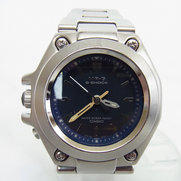 実際に弊社で買取させて頂いたG-SHOCK/Gショック MR-G/アナログ フルメタル MRG-120-2A