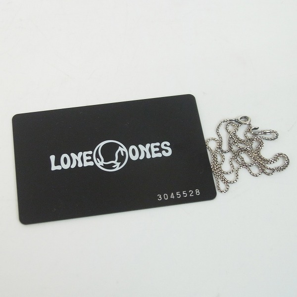 実際に弊社で買取させて頂いたLONEONES/ロンワンズ MFフックボックスチェーン XS/18インチの画像 6枚目