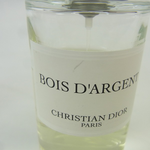 実際に弊社で買取させて頂いたChristian Dior/クリスチャン・ディオール BOIS D'ARGENT ボア ダルジャン/オードゥパルファン/125mlの画像 4枚目