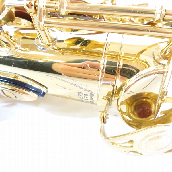実際に弊社で買取させて頂いた★YAMAHA/ヤマハ YAS-275/YAS275 アルトサックス SELMER S90 180 マウスピース リガチャー付きの画像 7枚目
