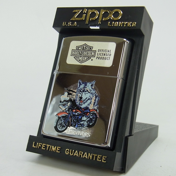 Zippo/ジッポー Harley-Davidson/ハーレーダビッドソン ウルフ/バイク