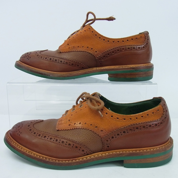 実際に弊社で買取させて頂いたTricker's/トリッカーズ バートン ウィングチップシューズ M7292/8の画像 3枚目