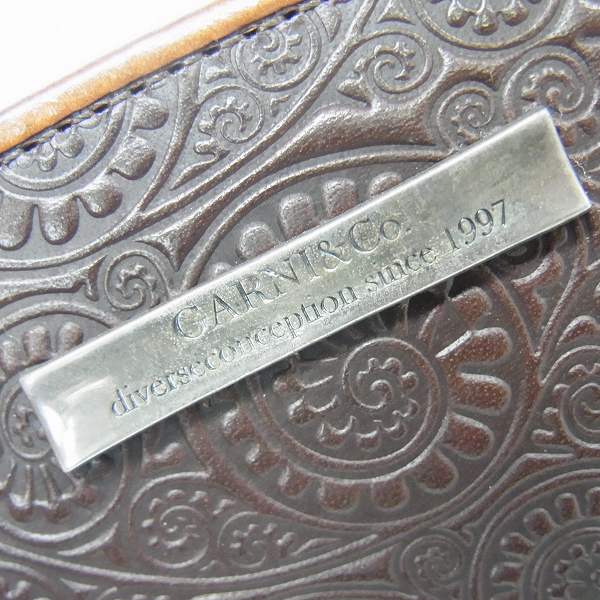 実際に弊社で買取させて頂いたGARNI/ガルニ Vine 長財布 ブラウン GL10011の画像 3枚目