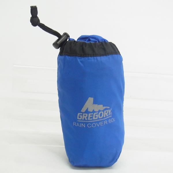 実際に弊社で買取させて頂いたGREGORY/グレゴリー Raincover/レインカバー ブルー 60L