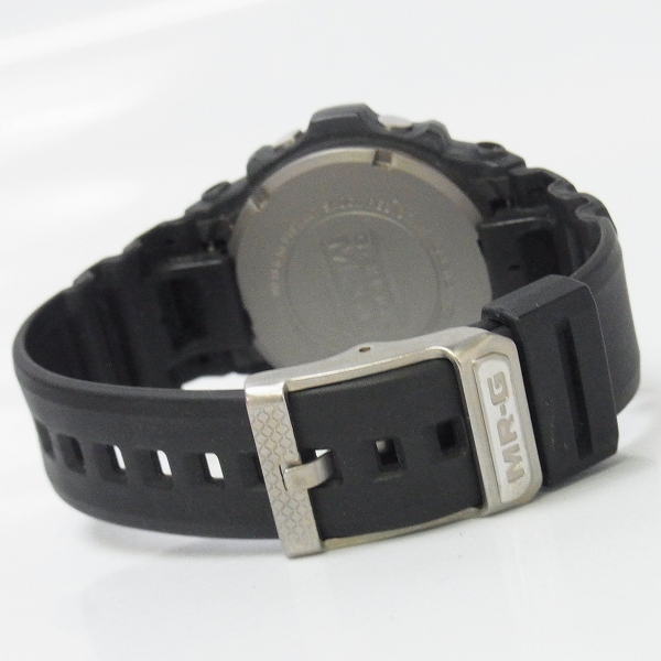 実際に弊社で買取させて頂いたG-SHOCK/Gショック MR-G ブラックチタン MRG-1Z-1【動作未確認】 の画像 4枚目